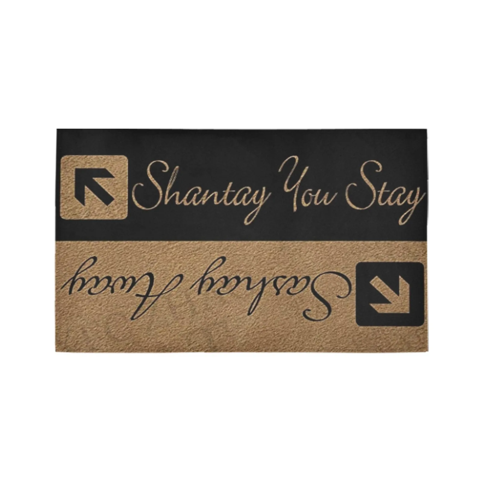 

Doormat Sashay Away Shantay You Stay Welcome Door mat Decorative Area Rugs Entrance Way Indoor Home Decor