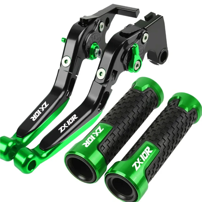 دراجة نارية الألومنيوم اكسسوارات دواسة فرامل عتلات المقود قبضة اليد ينتهي لكاواساكي ZX10R ZX10 R ZX 10R ZX-10R 2006-2015