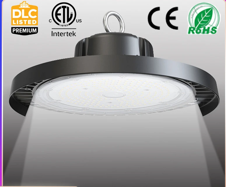 15000-36000lm 100-240W  UFO LED High Bay Light Industrial Commercial Lighting with TUV CE RoHS