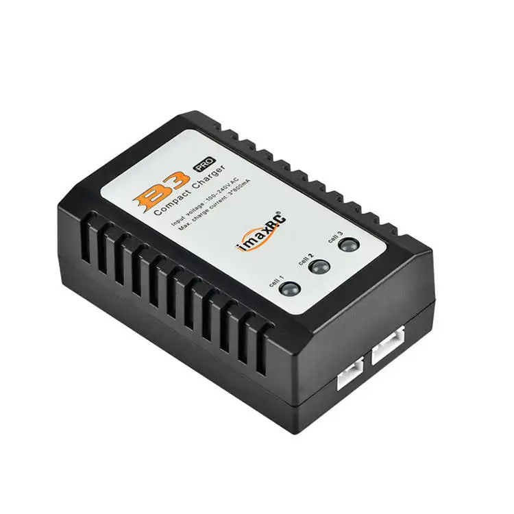 Charger for B3 Balanced Battery Charger IMAX B3 Pro Compact 10W 2S 3S Lipo Power Charger, forRC Helicopter Lipo Battery Aircraft