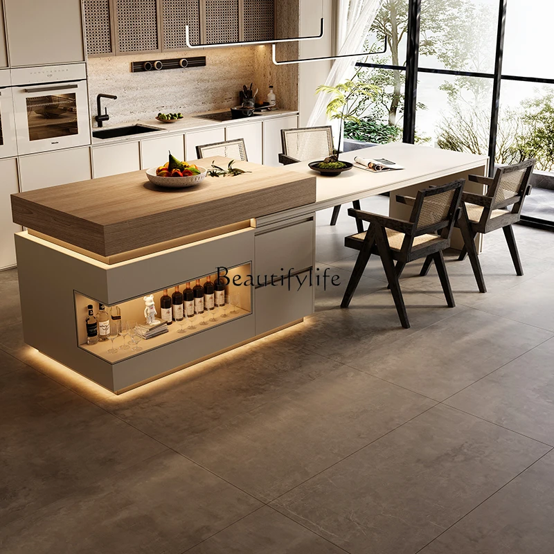 طاولات الطعام الإيطالية الشمال تصميم خشبي تخزين طاولات الطعام الحديثة الفاخرة صالون المطبخ الطبيعي ميسا Comedor أثاث المنزل