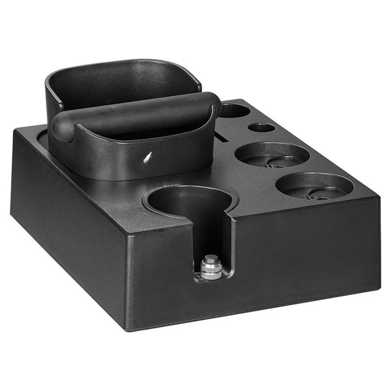 

Multifunctional coffee powder press seat powder residue box 51/53/58 mm handle bracket cloth powder storage