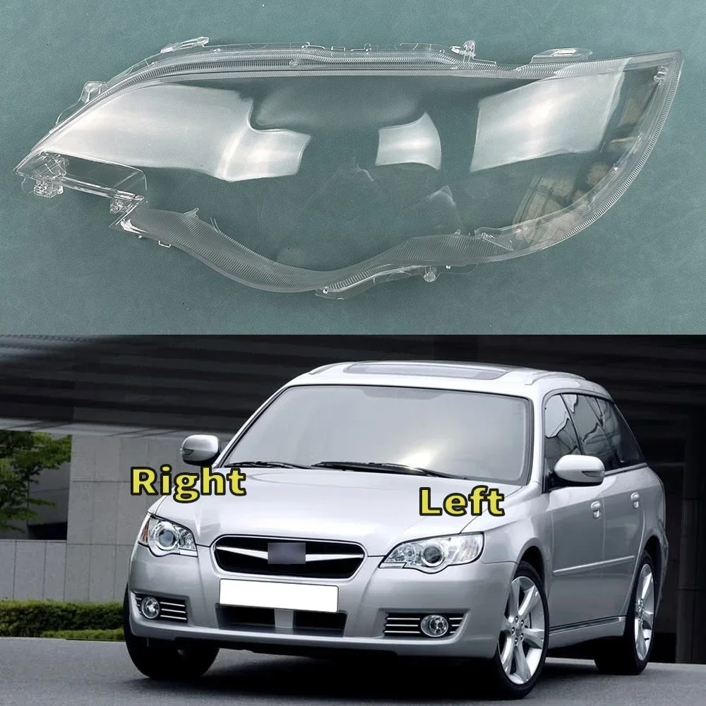 

Для Subaru Legacy 2006 2007 2008 2009, крышка фары, абажур, прозрачный корпус фары, плексиглас, замена оригинальных линз