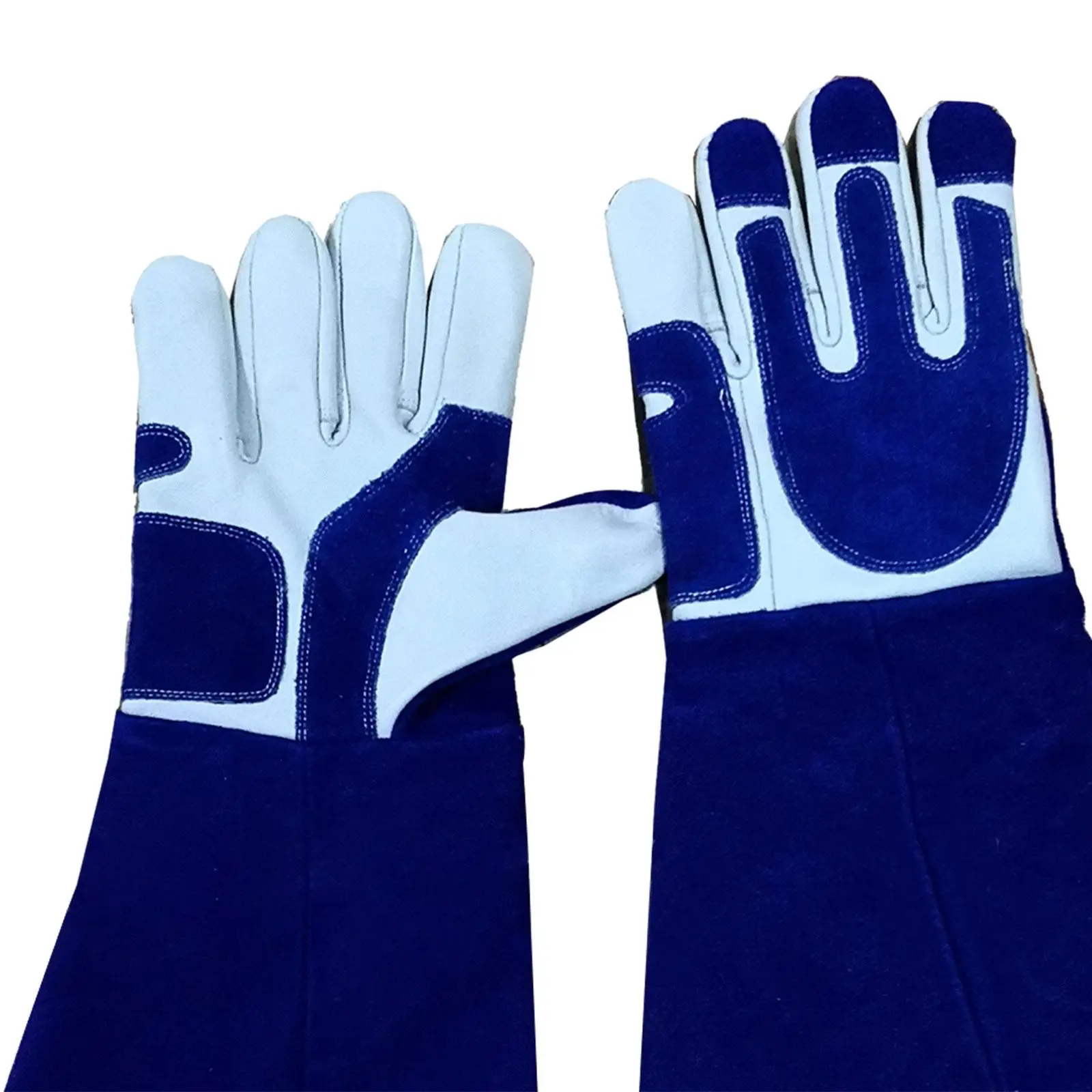 مكافحة لدغة قفازات لدغة قفازات واقية 55 سنتيمتر قفازات العمل الآمنة الطيور قفازات للببغاوات مكافحة لدغة قفازات العمل للحيوانات الأليفة القط الكلب