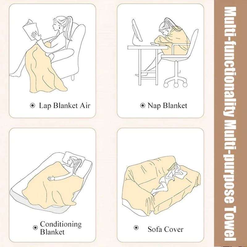 

SG High Quality Simple High-end Sofa Cover Four-season Wear- Sofa Towel Sofa Blanket/Multifunctional Waffle Print Cover Fabric