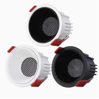 Recessed Led Downlight 7W 9W 12W 15W 20W 24W 110V 220V Bulb Ceiling Deep Anti-glare Indoor Spot Lighting