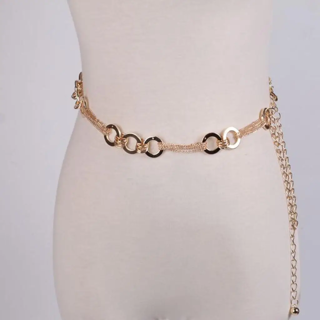 Collar de cinturón de Metal para mujer