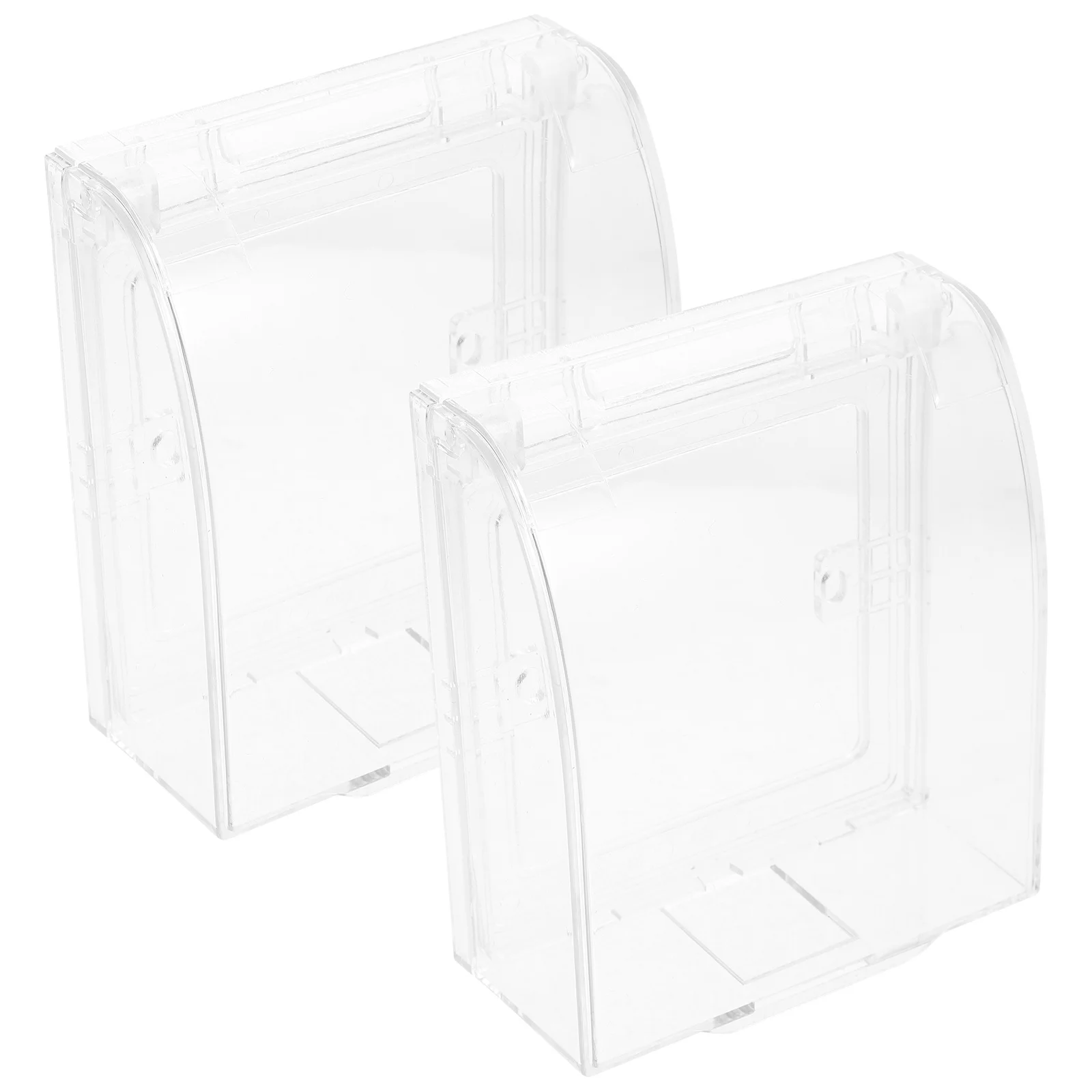 قطعتان من أغطية المخرج المقاومة للأطفال، واقي قابس سلامة الطفل، تصميم قوي، سهل التركيب، منافذ مختلفة، أغطية مخرج كهربائي #4