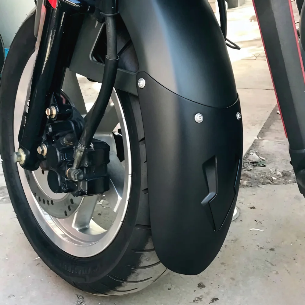 Universal Motorcycle Front Rear Fender Extender Lengthen Splash Mudguard Guard Wheel Extension Protector 4 Sizes