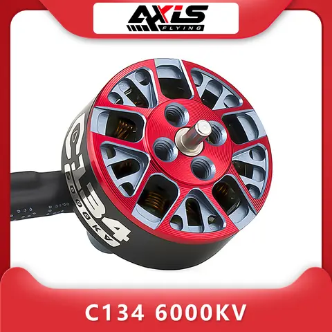 Axisflying C134 6000KV Brushless Motor 3-4S Lipo for 2-3 Inch Whoop or Open-prop RC FPV Drone