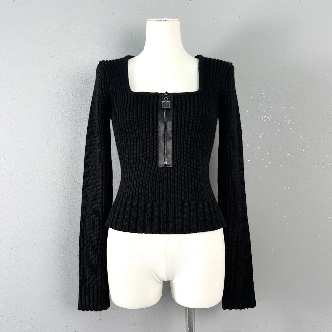 

Women's Clothing 100% wool sweater 020