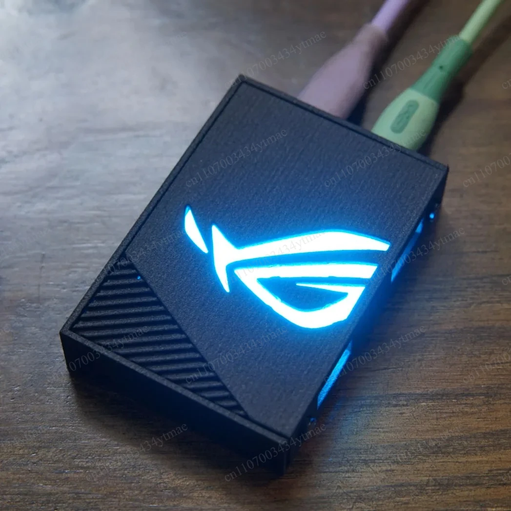 Improved Version ARGB Sync Controller PC RGB Lighting Synchronizer Compatible With Aura Terminal For Gaming Setup