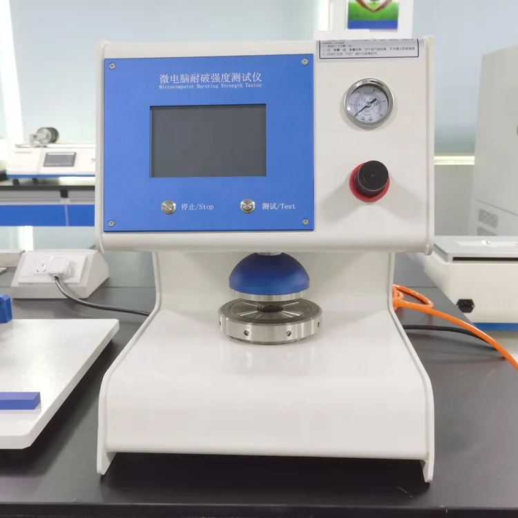 Reliable Quality Corrugated Board Bursting Strength Tester Paper Tube Compressive Testing Equipment Affordable Price