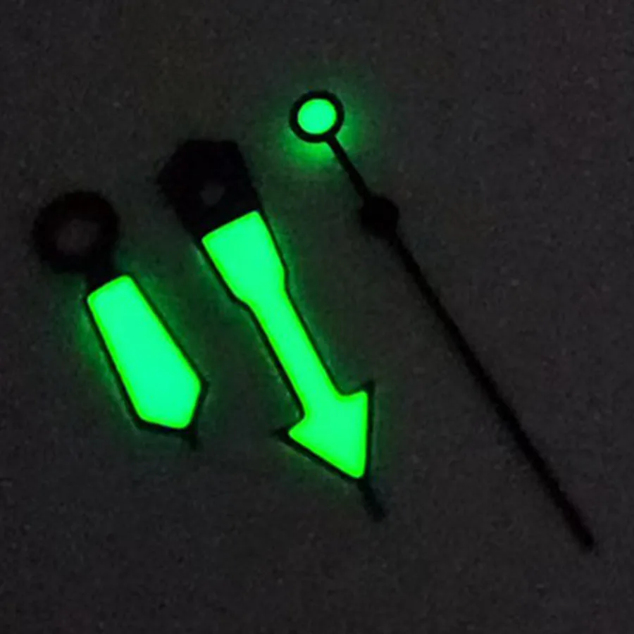 NH35 Hands Modified Watch Accessories Black Border Multi-Color Luminous Watch Hands Suitable For NH35 NH36 4R 7S Movement
