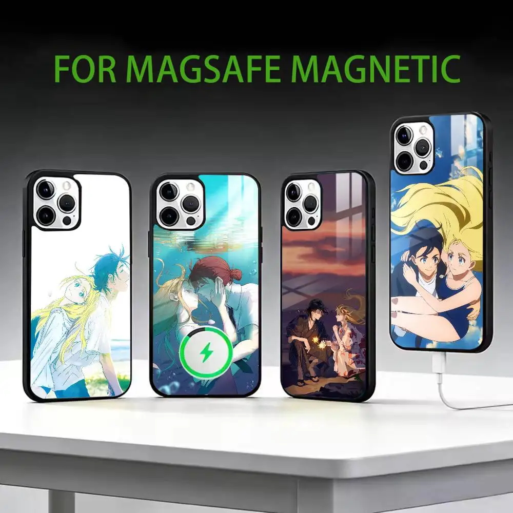 Summer t-Time Rendering Phone Case For iPhone17,16,15,14,13,12,11 Plus,Pro Max Magnetic For Magsafe Wireless Charging