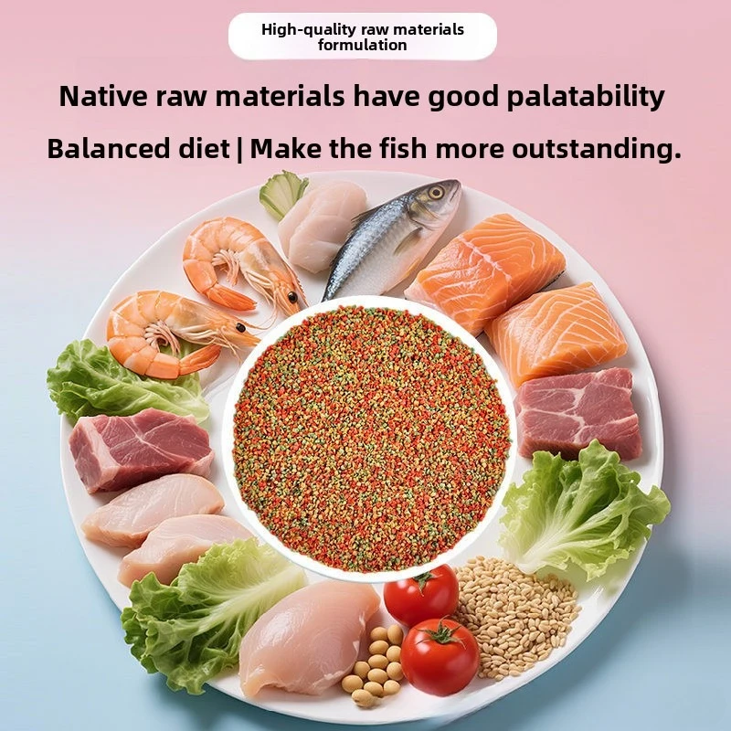 YUKESI Slow-Sinking Micro Pellets for Small Fish, Complete Diet for Guppy, Zebra Danio, Betta & Nano Species