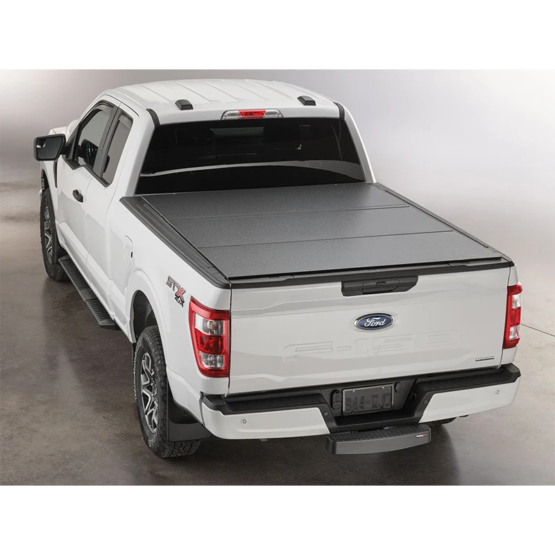 USA Patent Hard Tri Fold Tonneau Truck Bed Cover For GMC SIEERA CHEVY SILVERADO