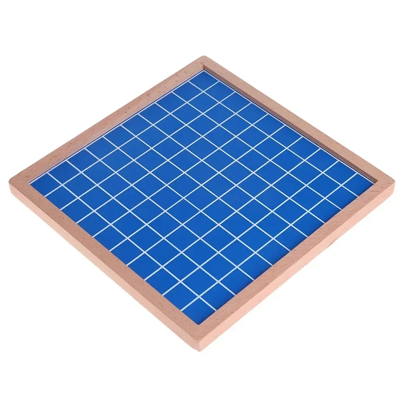 Brinquedo de aprendizagem de matemática STEM Montessori cem placas 1-100 contagem de números desenvolve habilidades de cálculo