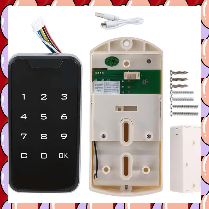 

A72Z Electronic Smart Digital Electronic Door Lock Fingerprint Press Password Keyless Keypad