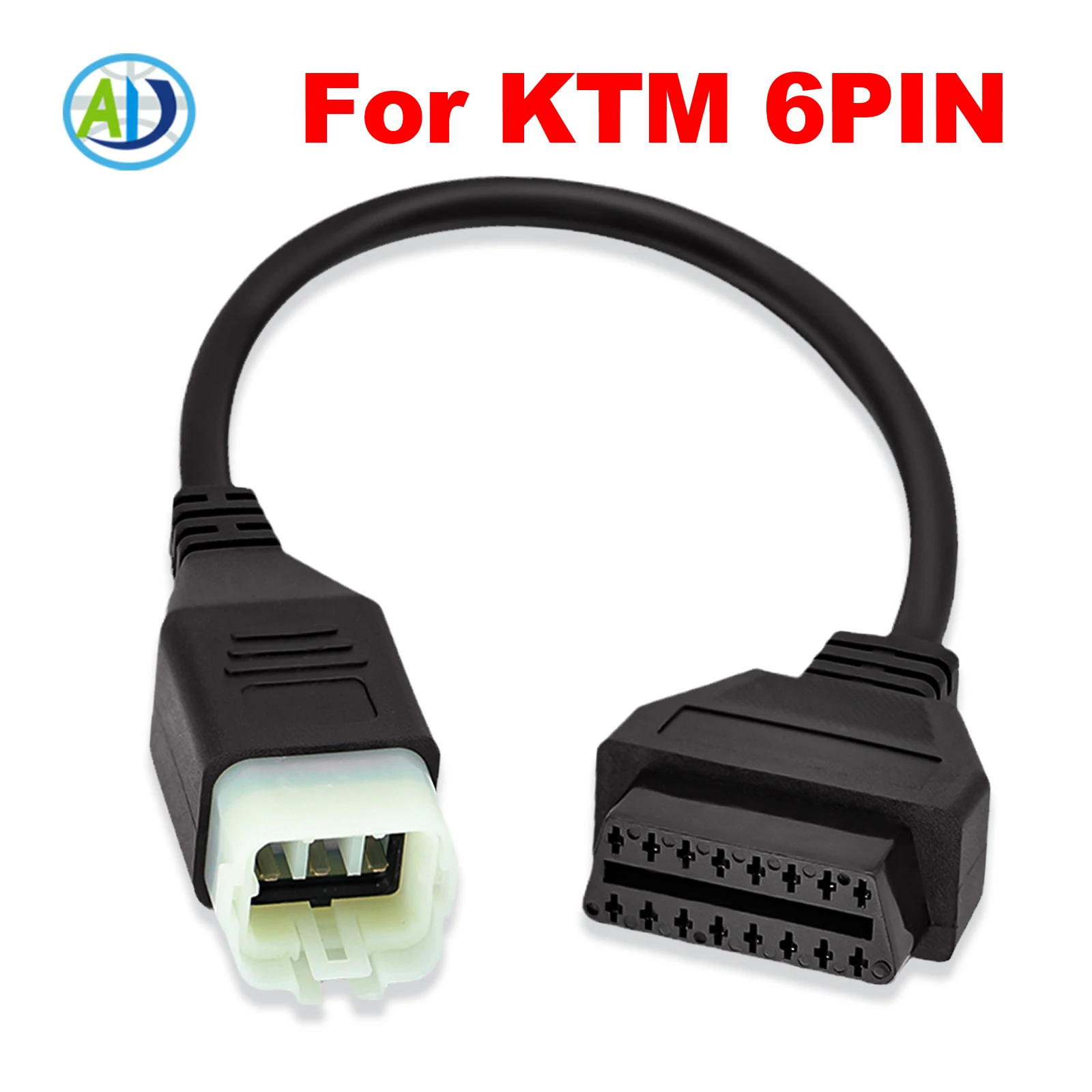 OBD2 Diagnose Adapter Für KTM Motorrad OBD Stecker 6Pin Diagnose Kabel Für Duke 125/200/690/990LC8/1190 RC8/RC125/RC200 – Detail 1
