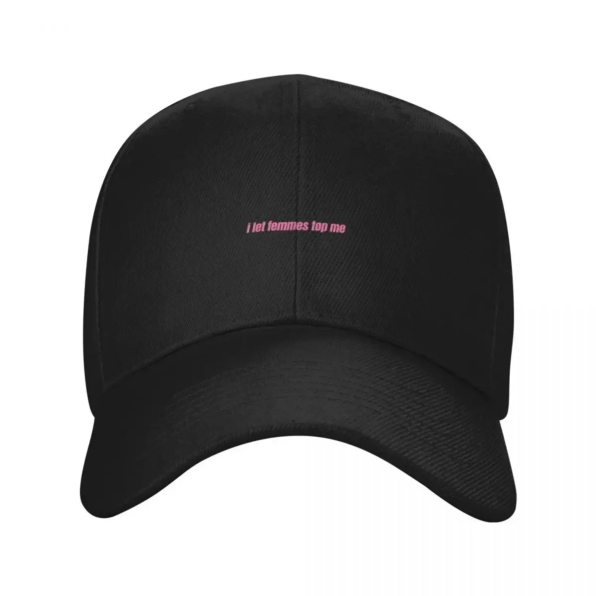 2026 I Let Femmes Top Me Baseball Cap men's big size hat Vintage fishing hat Women's Golf Wear Men's