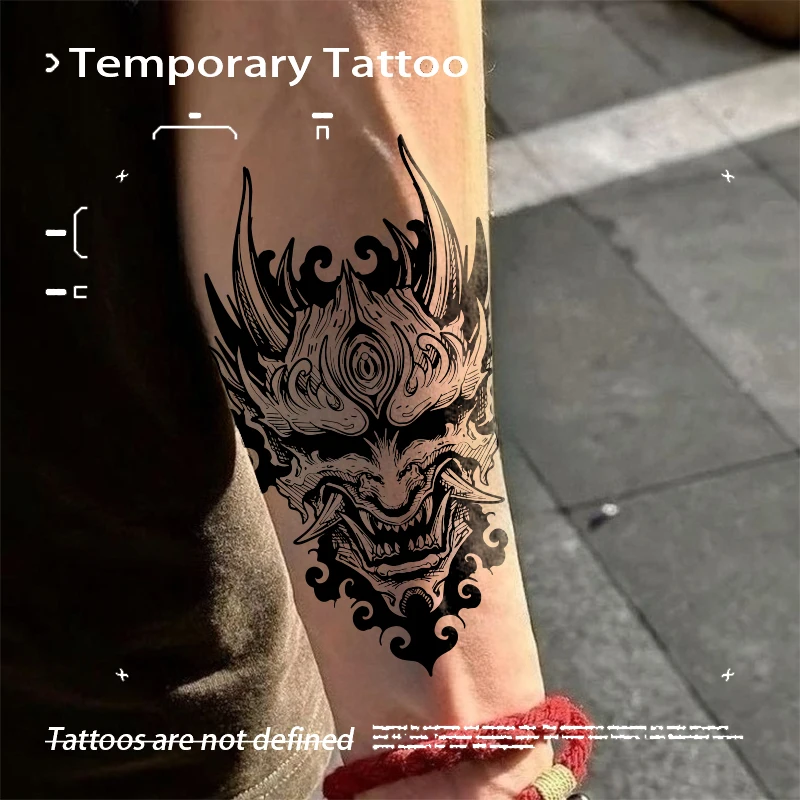 

Временные татуировки, темный бана, травяной сок, татуировка, наклейка, готическая горячая девушка, водонепроницаемая поддельная татуировка, мужской и женский подарок на вечеринку Y2K