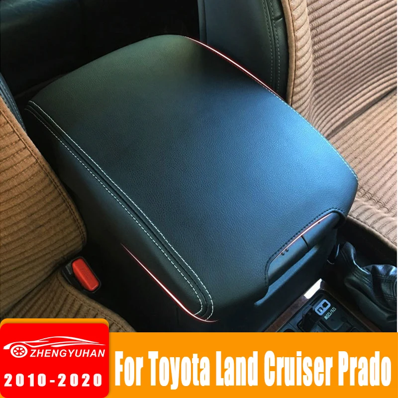 For Toyota Land Cruiser Prado J150 2010~2017 Car Armrest Box Cover Waterproof Scratch-Resistant Cover Direct Install Accessories
