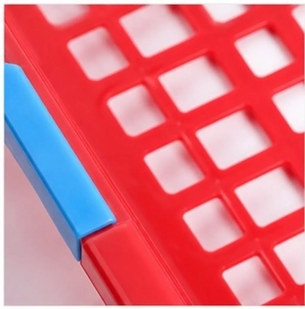 5 pcs Desk Desktop Organizer File Holder Office Storage Rack Halloween Christmas New Year Basket Storage Desk Red