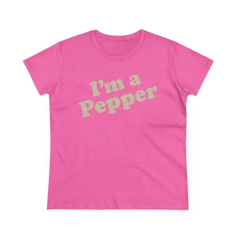 

Винтажная женская футболка I Äôm A Pepper 1977.