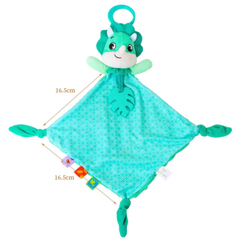 Baby knuffel vos olifant dinosaurus beveiliging veiligheidsdeken zachte mooie babycadeaus voor pasgeboren peuter lekker pluche babyspeelgoed