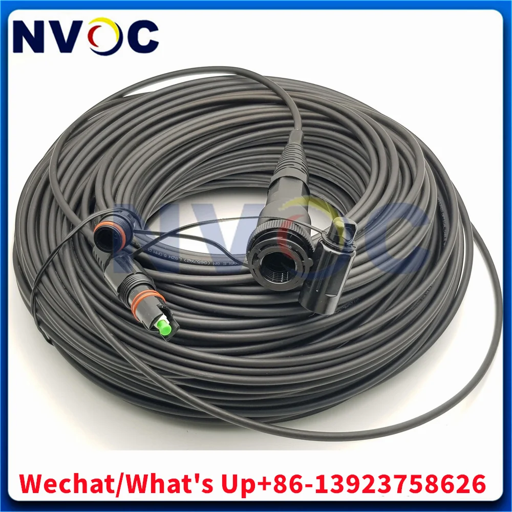 

Optitap (папа) SC/APC-Optitap (гнездо) SC/APC CORNING SM G657A2 SX 5,0 мм бронированный симплексный LSZH 10 м 20 м 30 м 50 м черный волоконный кабель