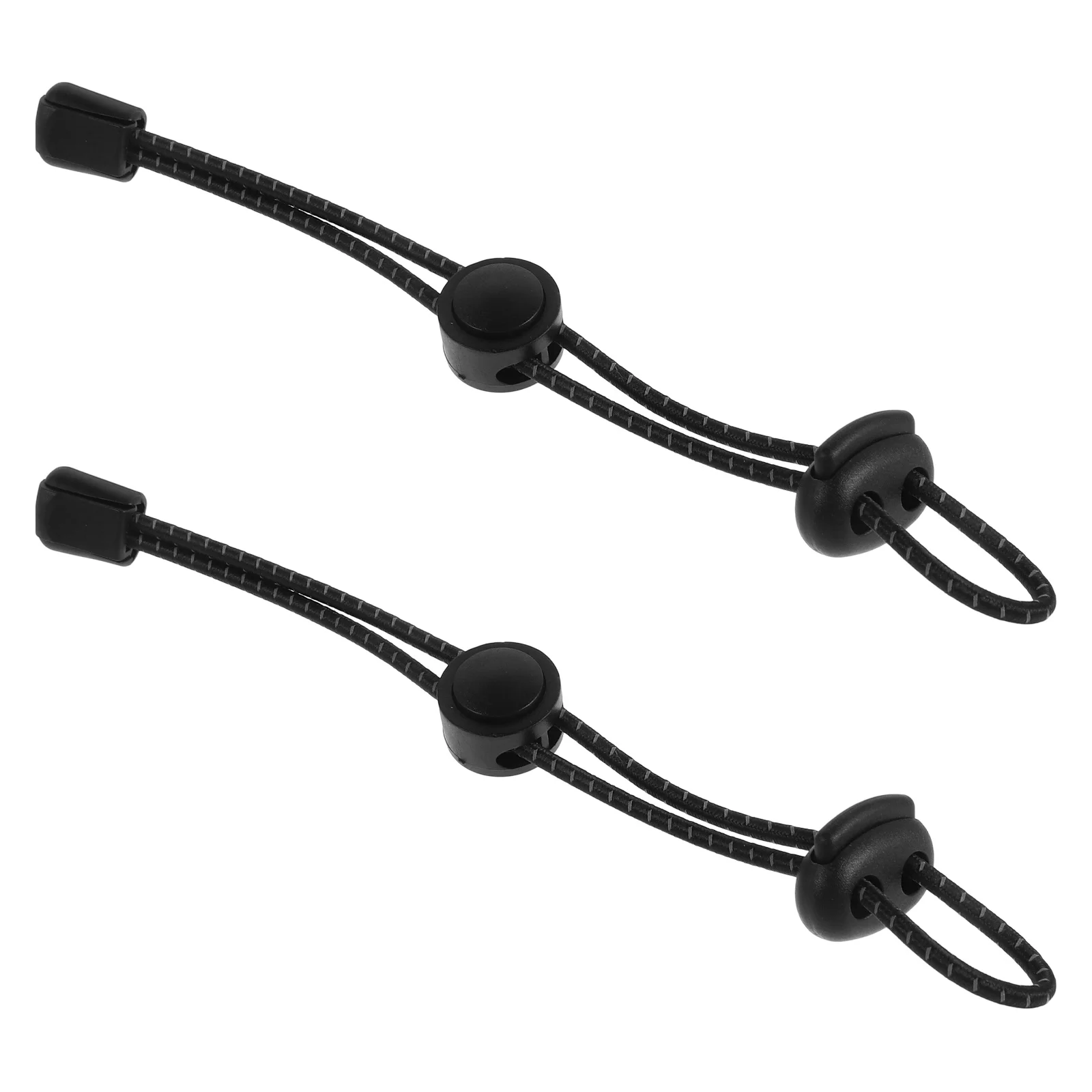 

2pcs Mountaineering Pole Holder Elastic Rope Adjustable Backpack Buckle Strap Hiking Gear Ball Bungee Cords Outdoor Stick Fixing