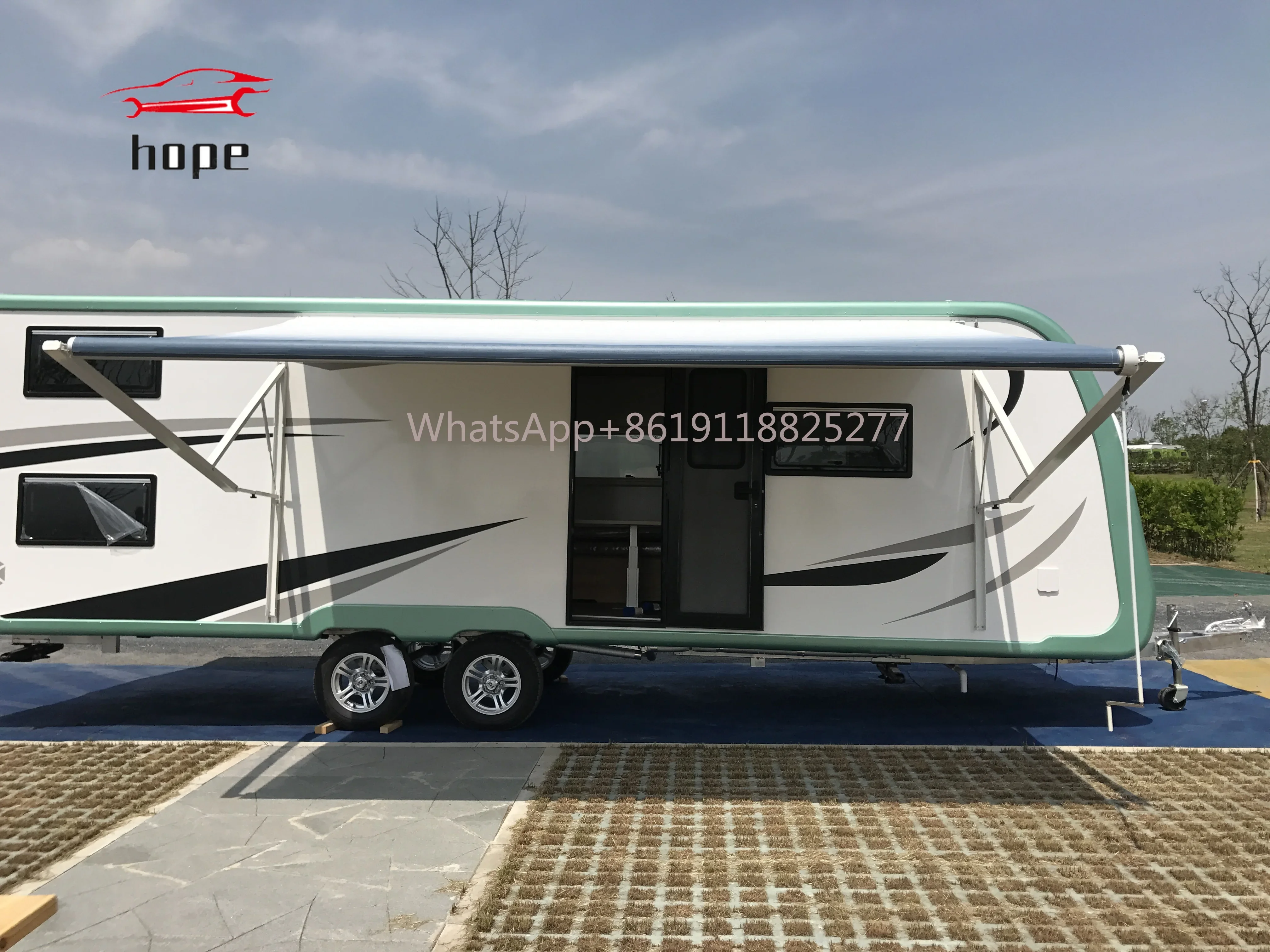 Roll Out Motorized Folding Arm Rv Awnings