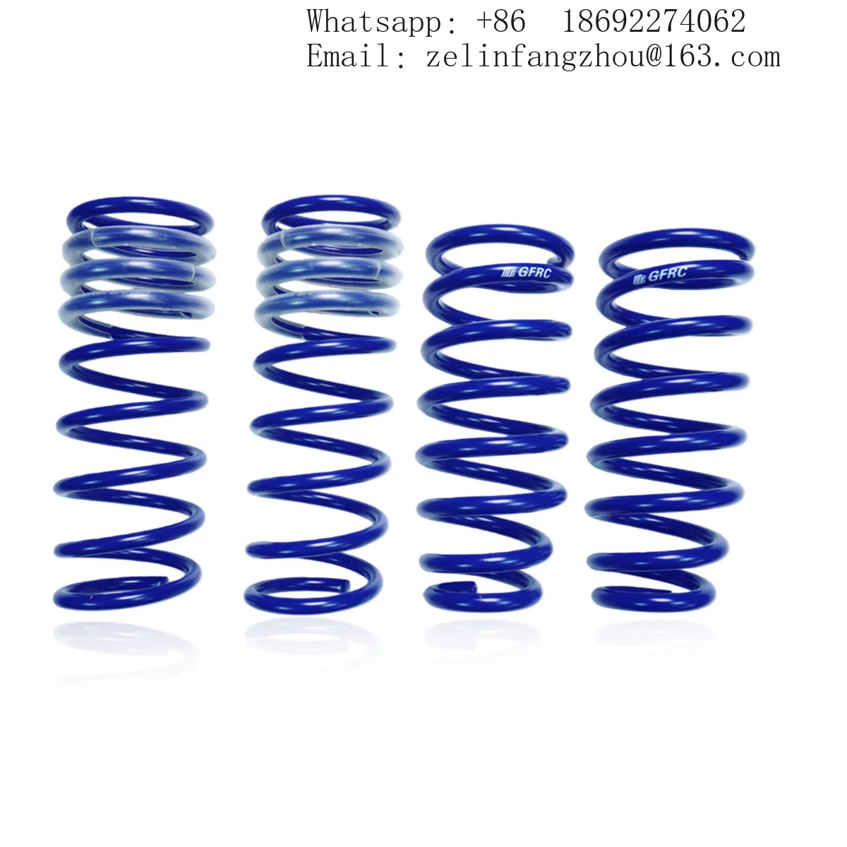 GFRC Lowering Springs Suspension Kit for Honda Accord CP2 CP3 2.4 3.5 2008-2011 Front Rear Sport Coil Springs 4Pcs Pro