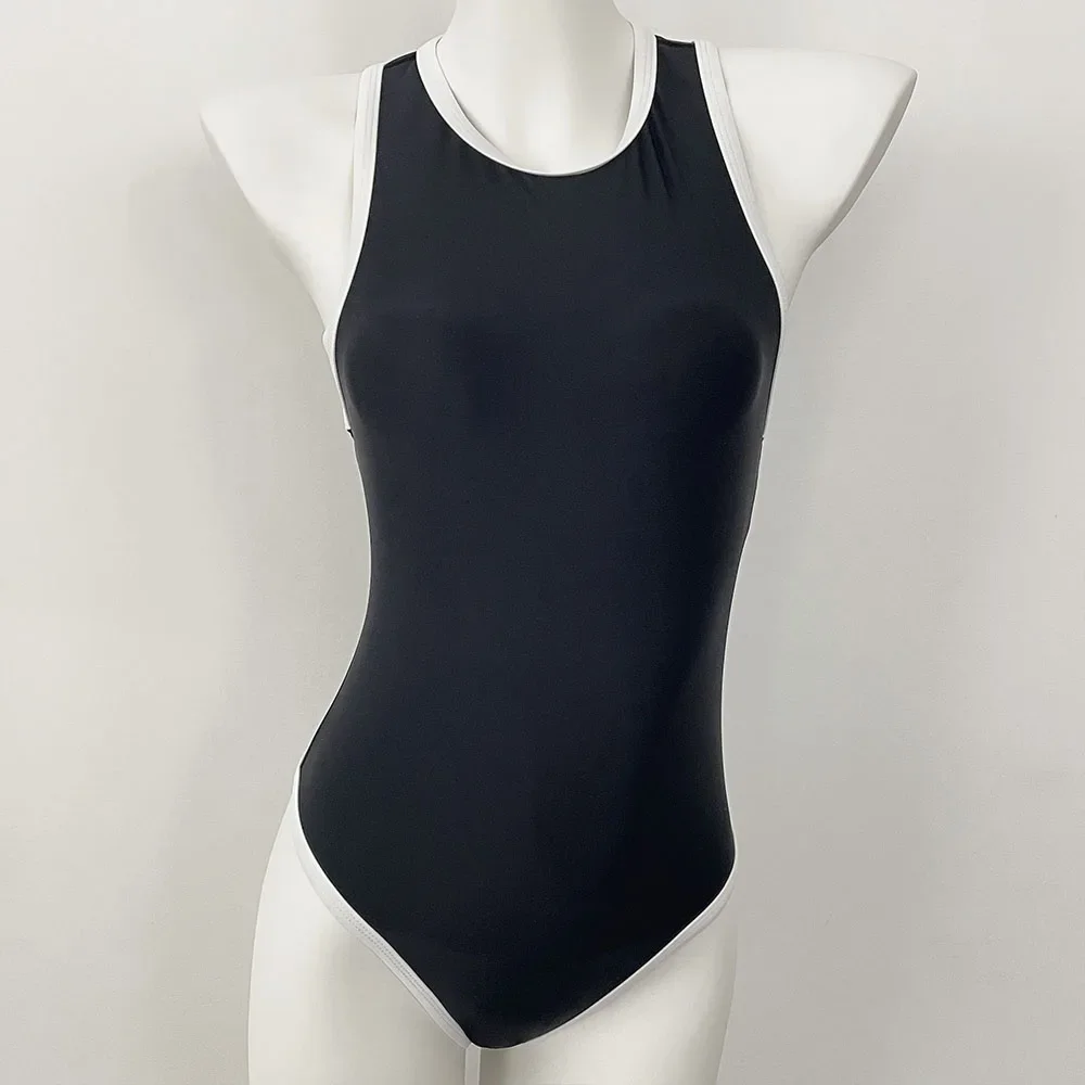 Beachwear Patchwork Bathing Suit Bikini Bathing Suit Women New One-Piece Swimwear Summer  Swimsuit Splice Color Take A Holiday