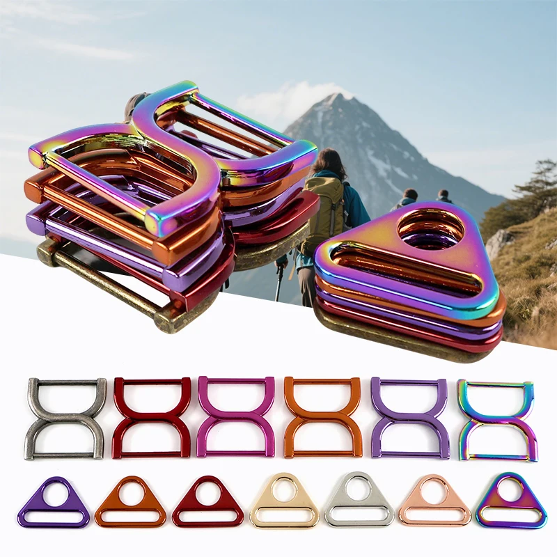 5/10 Stück 25mm Metall-Ringschnallen für Taschenriemen, Gürtelschnallen, Gurtband, Hundeleinenhaken, Schlaufen, Schlüsselanhänger, DIY-Handtaschenzubehör