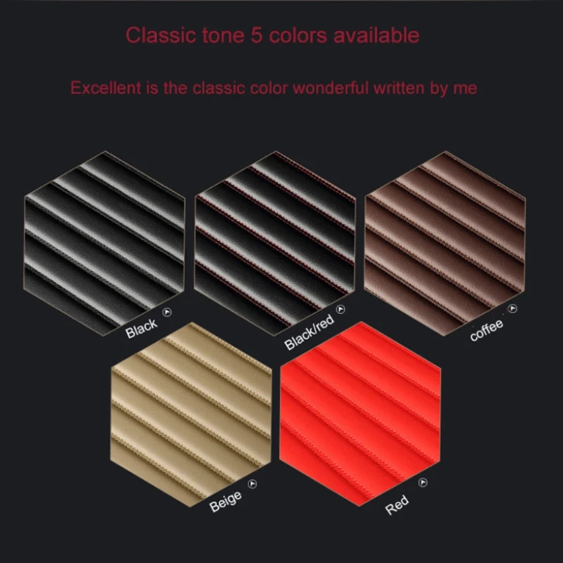 Striped Leather Custom Car Trunk Mat for Mercedes Benz GLE W166 W167 GLE Coupe C292 C167 Car Accessories Interior Details Carpet