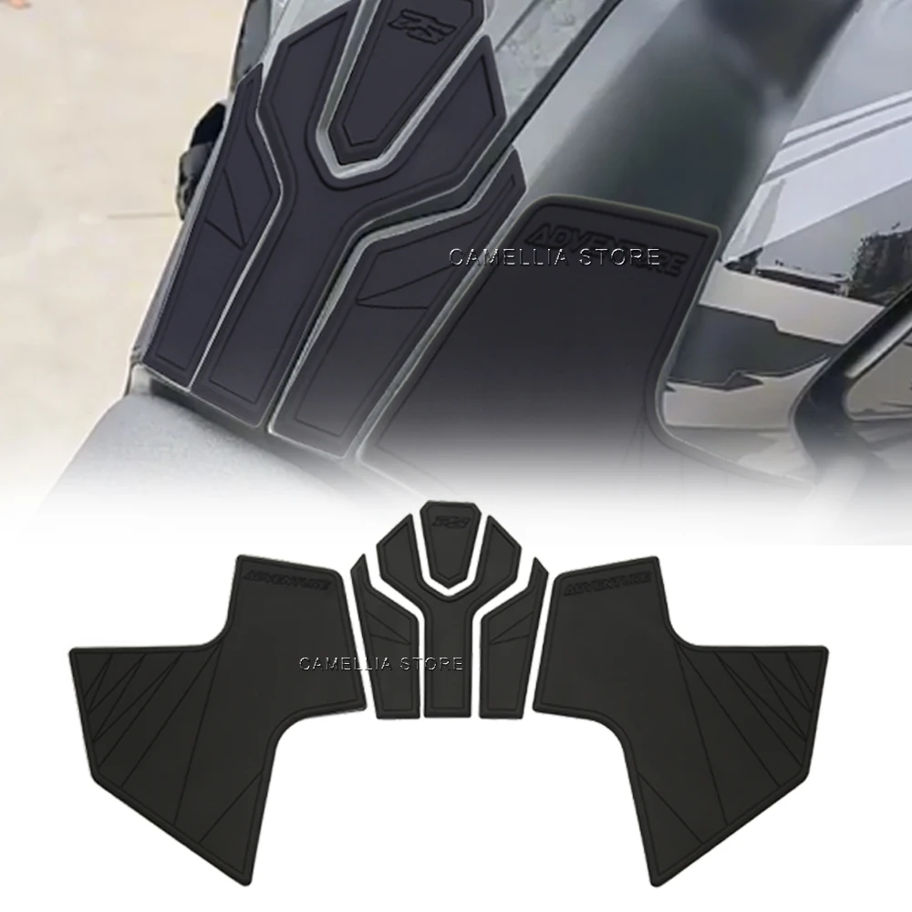 

Motorcycle Fuel Tank Pad Anti-Slip Side DS625X Waterproof Black Motorcycle Fuel Tank pad Sticker for VOGE DS625X