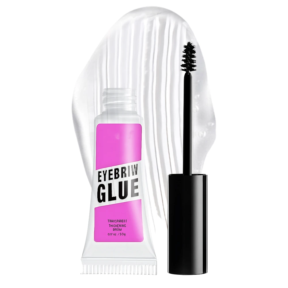 Clear Wenkbrauw Styling Crème Waterdicht 3D Sneldrogende Make-Up Wenkbrauw Beeldhouwen Mascara Natuurlijke Wilde Brow Setting Gel Wax Cosmetica