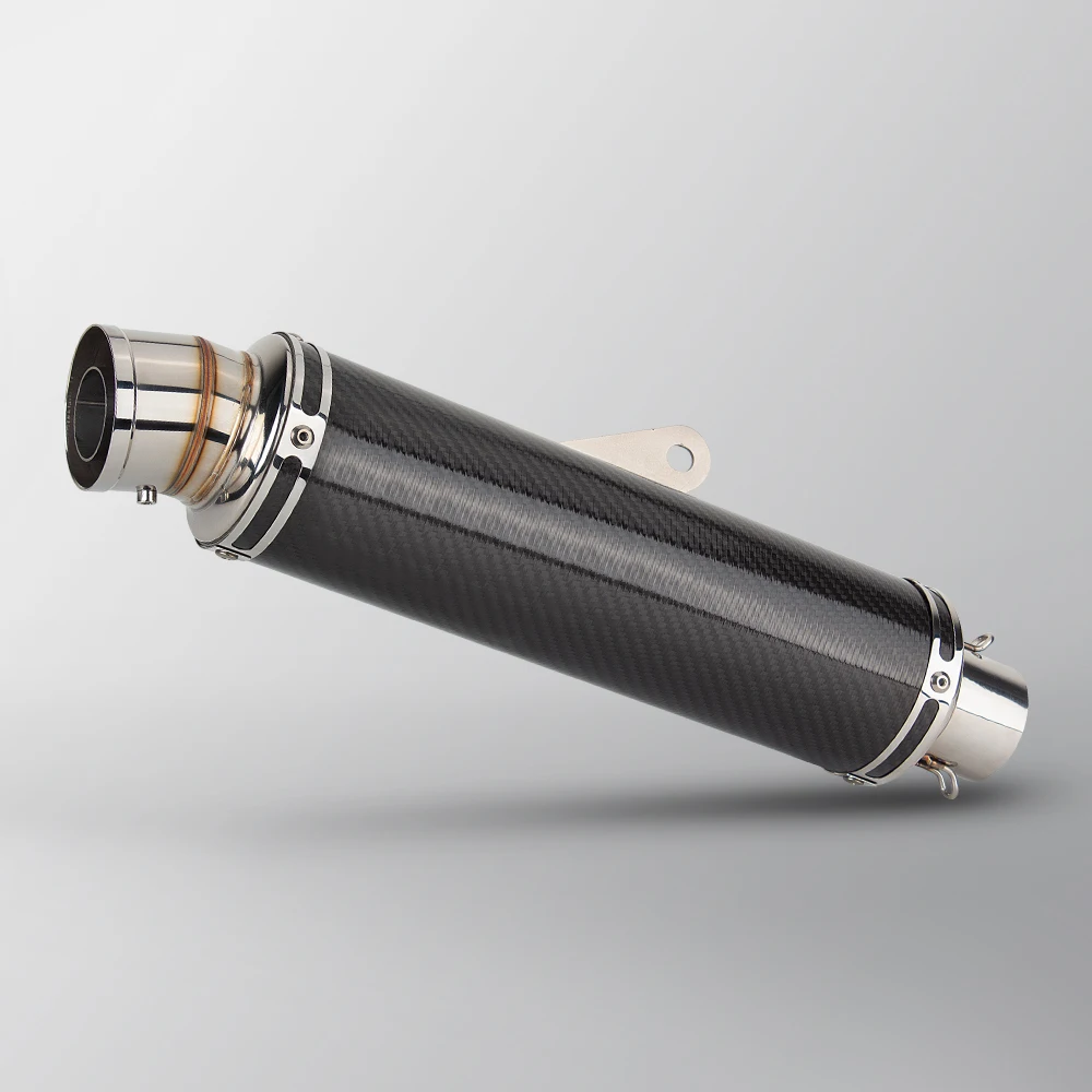 Universal 51mm Motorcycle Exhaust Tail Pipe Muffler with DB Killer Escape Motorbike For ZX6R Z750 adv150 nss750 duke250 r15 tmax