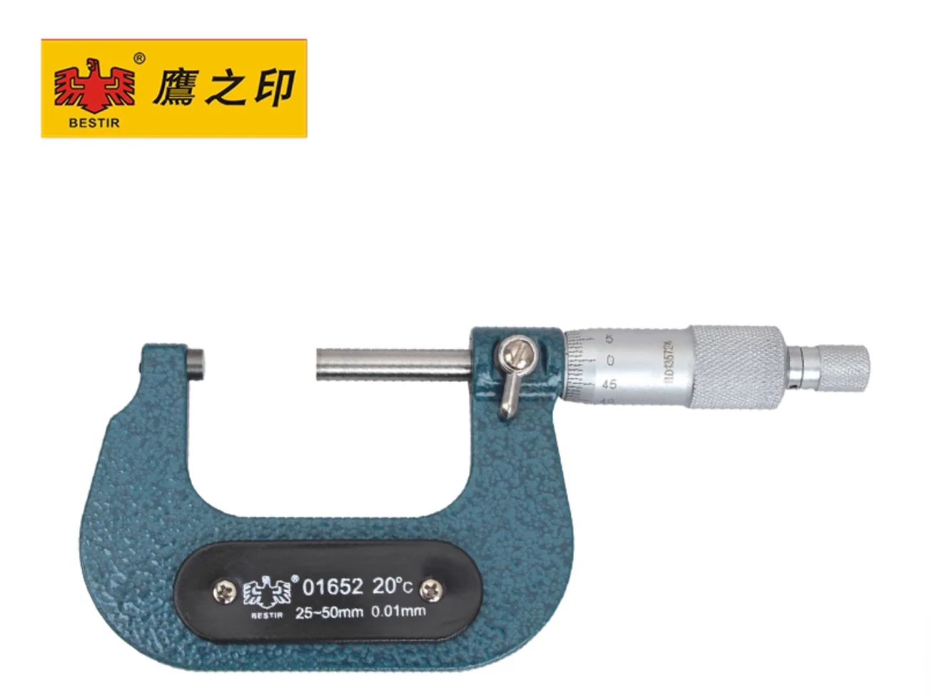 

BESTIR tool chroming external micrometer for outter diameter measuring high precision industrial type 0-25mm 25-50mm