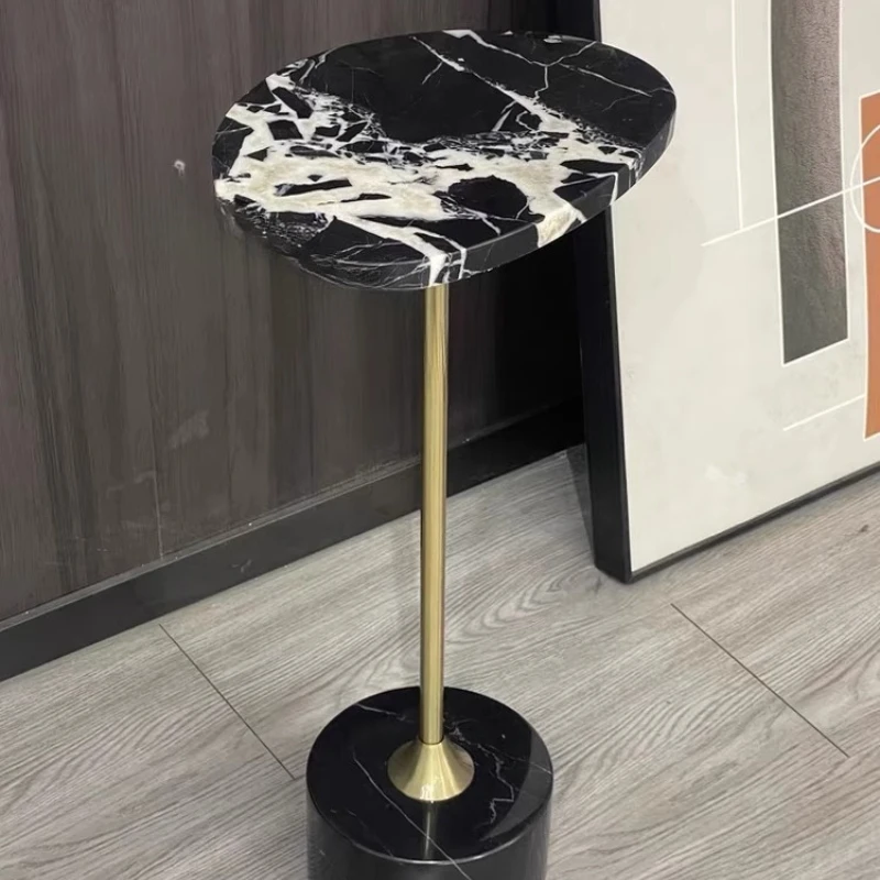 

Black marble edge and natural luxury stone sofa corner