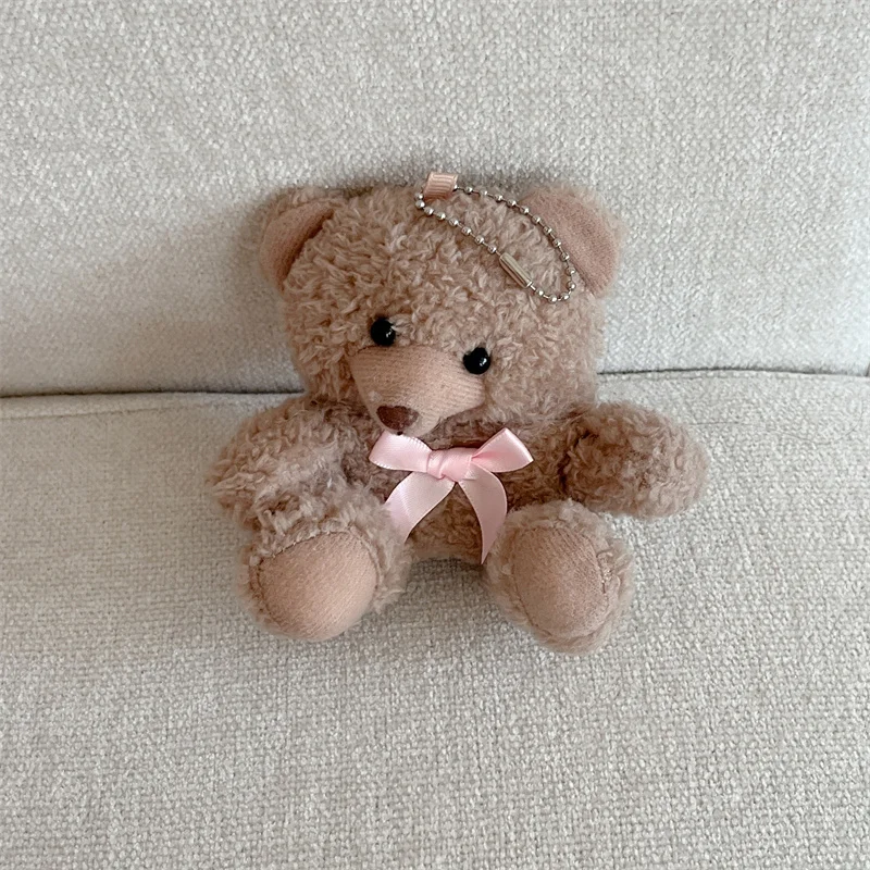 귀여운 만화 털 플러피 곰 헤드셋 케이스 애플 에어팟 프로 2 3 4 커버 실리콘 플러시 헤드폰 케이스 에어팟 4 펀다