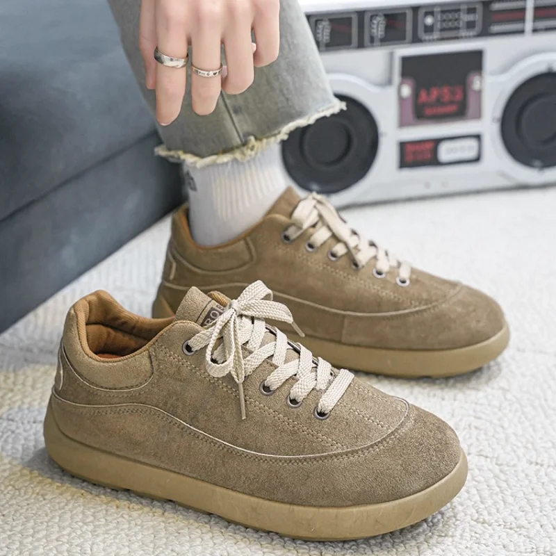 

New retro men's casual shoes versatile low top student sports board shoes