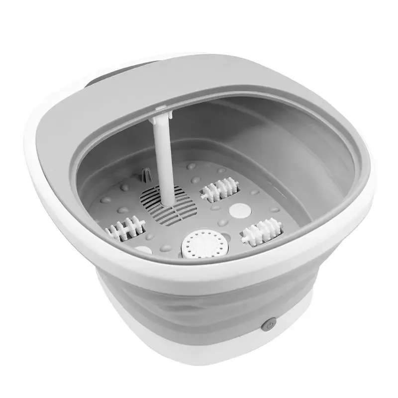 

Deep Tissue Massage Collapsible Foot Soaking Bath Basin Pedicure Electric Foot Spa Bath