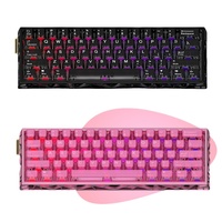 Mitan H60 Magnetic Keyboard 8000HZ Wired Custom Cnc Skeleton Gaming Aluminum Cnc Mechanical Keyboard 180 Mesh  0.01mm 0.125ms