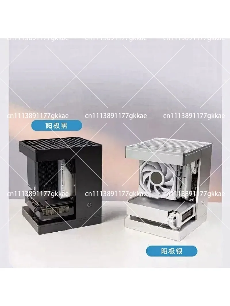 S1 Mini ITX Computer Case 120mm High Radiator Support Aluminum Alloy Desktop Small Form Factor PC Case CNC Seaview Design