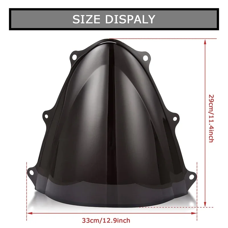 Motorcycle Windshield Windscreen Double Bubble Fairing Screen Moto Accessories For Suzuki GSXR600 GSXR750 K11 2011-2022