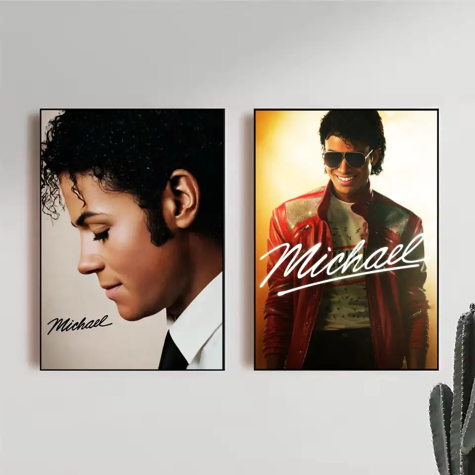 2026 Movie M-michael Poster Trendy Wall Art Good Sticker Printed on PP Paper for Coffee Office Bar Decoration Best Gift