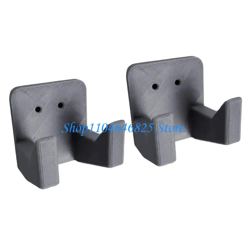 2Pcs Wall Mount Tool Rack for Single Hand Tool Garage Wall Storage Use